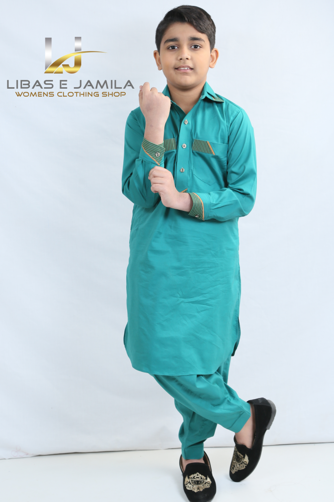 Libas e Jamila Traditional wear Boys shalwar kameez