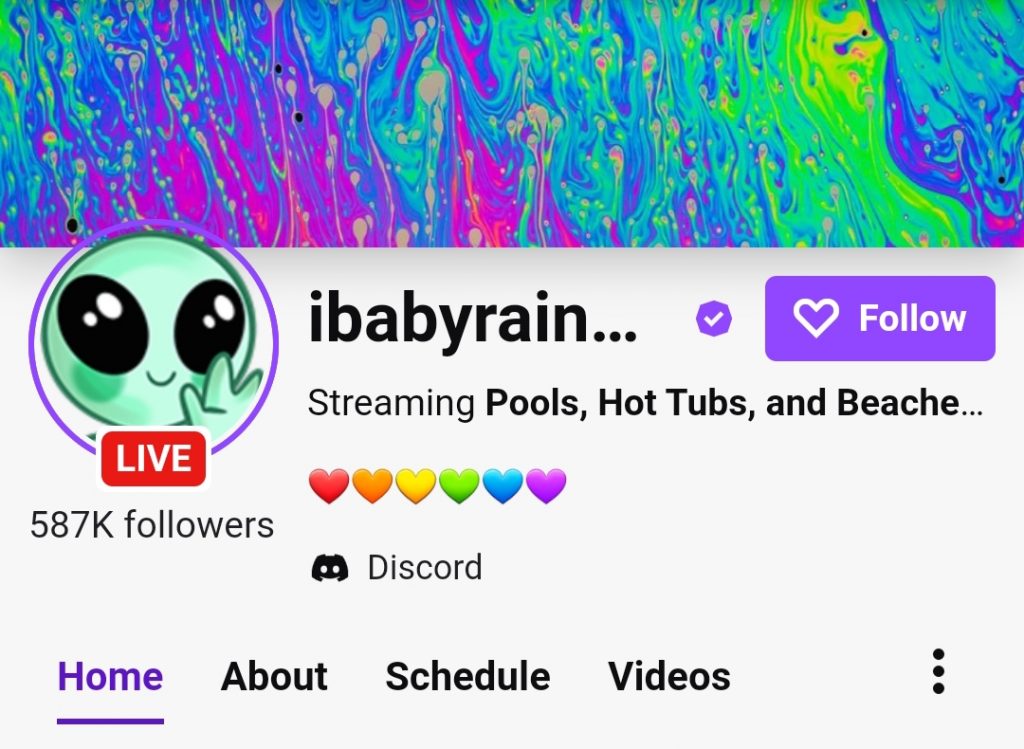 Babyrainbow followers on twitch